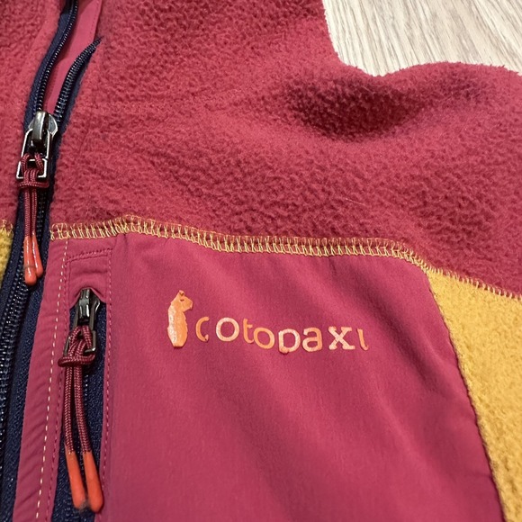 Cotopaxi Women's Fleece Pullover Medium Colorblock Gorpcore 1/2 Zip Outdoor - Picture 3 of 8